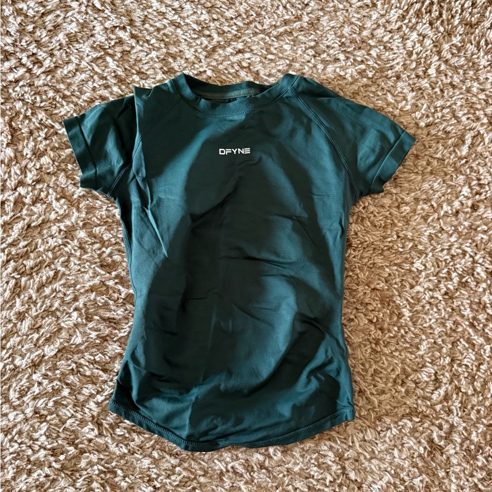 DFYNE Impact Short Sleeve Tee in Pine